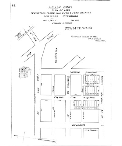 Mellon Bros McClintock Place plan of lots.tiff