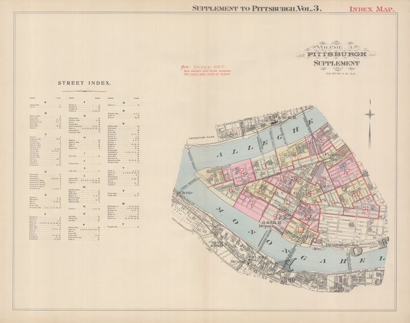 1903 Hopkins atlas, vol. 3, supplement, index map.jpg